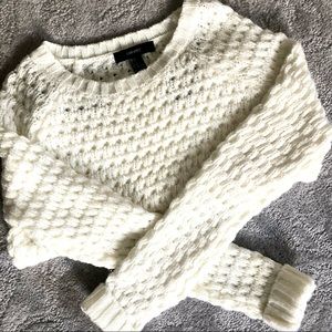 🚨SALE🚨 FOREVER 21 | White Chunky Sweater